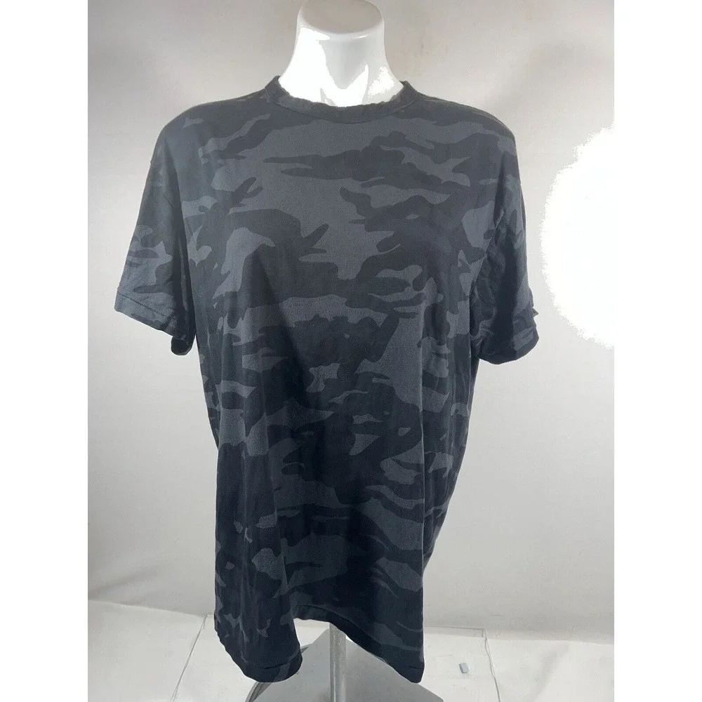 Champion Vintage Mens T-Shirt Large Urban Camouflage Short Sleeve Cotton - Picture 6 of 12